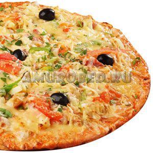 Пицца «Копченая курочка» 1700гр