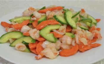 Креветки с овощами (58)