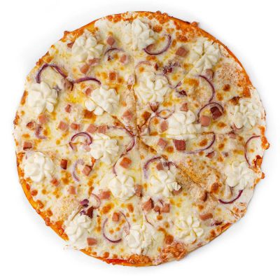Пицца с беконом и сыром Филадельфии 30 см