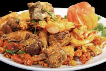 Креветки со свиными ребрами (59)