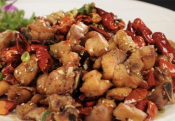 Жареная курица с перцем (62)