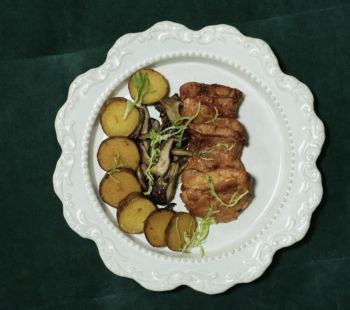 Бедро куриное запеченное