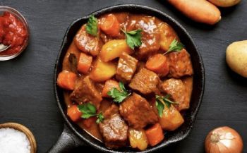 Картофель с говядиной овощами (46)