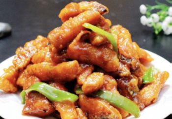 Кета в кисло-сладком соусе (32)