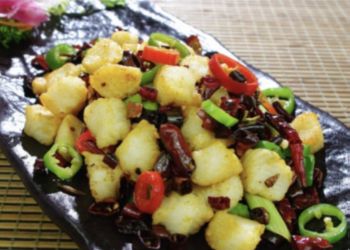 Жареный минтай с острым перцем (41)