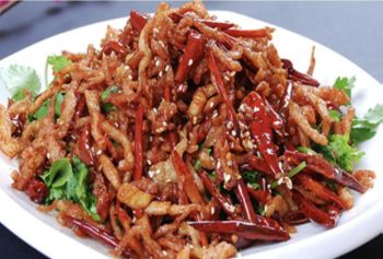 Сухожареная свинина с перцем (114)