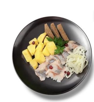Селедочка с картофелем