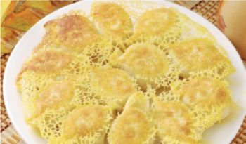 Жареные пельмени с говядиной и черемшой (136)