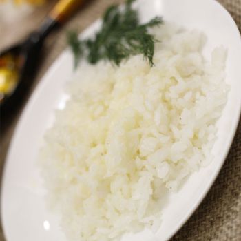 Рис отварной со сливочным маслом